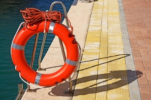 salvagente, acqua, rosso, ombra, cerchio, corda, piscina, arancio, scaletta, arancione