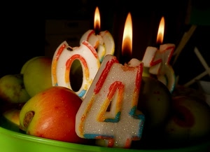 numeri, candele, mela, frutta, quattro, fuoco, fiamme, fiamma, colori, fiammelle
