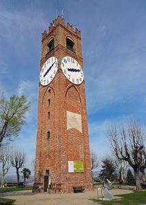 torre, orologio, alberi, lancette, campanile, numeri, orologi, meridiana, panchina, ore
