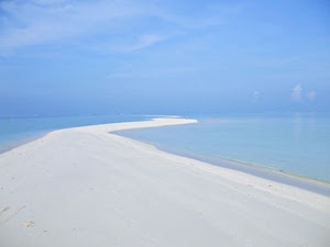 mare, spiaggia, sabbia, cielo, bianco, striscia, azzurro