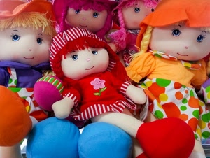bambole, colori, rosso, giocattoli, pezza, giallo, vestiti, occhi, azzurro, pois, trecce, pigotte, pupazzi, capelli, stoffa