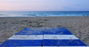 mare, spiaggia, blu, sabbia, bianco, acqua, onde, cielo, pedana, orizzonte, azzurro