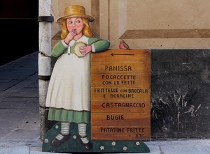 bambina, insegna, legno, cappello, cibo, scritte, marrone, muro