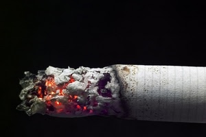 sigaretta, cenere, fuoco, nero, accesa, macro, bianco, rosso, brace