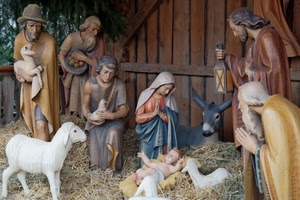 presepe, pastori, paglia, gesù, pecore, capanna, giuseppe, maria, statue, madonna, asino, pecora, natale, bambino, lanterna, natività, statuine, presepio, agnelli