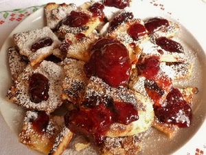 marmellata, zucchero, piatto, dolci, cibo, dolce, biscotti, rosso