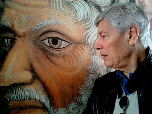 baffi, occhi, barba, profilo, murales, occhiali, ritratto, naso, uomini, uomo, dipinto, nero, bianco, anziani, capelli, faccia, bocche, nasi, volto