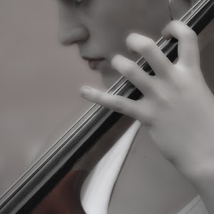 mano, corde, strumento, dita, musicista, donna, profilo, viso, bianconero, suonare, bianco, violoncello, musica, naso, suonatrice