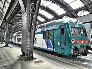 treno, stazione, binari, metallo, rotaie, binario, ferrovia, verde, locomotore, locomotiva, ferro